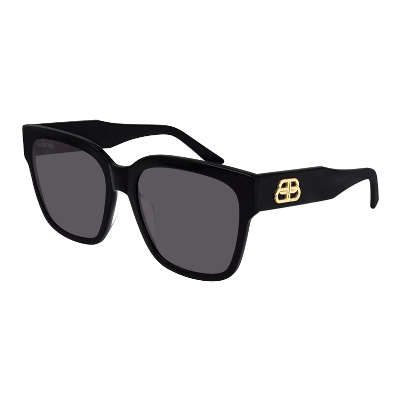 Balenciaga Fashion Red Lens Sunglasses for Men & Women