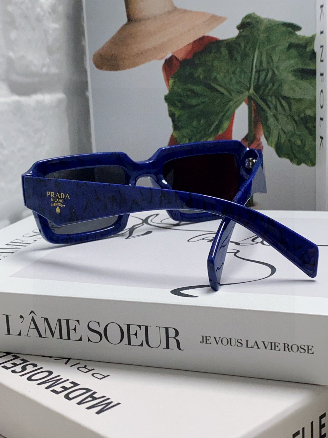 Prada Fashion Blue Lens Sunglasses for Women - 358412 - detail image 2