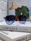 Prada Fashion Blue Lens Sunglasses for Men & Women - 358415