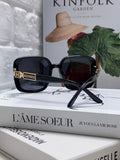 Hermès Polarized Square Black Lens Sunglasses for Women