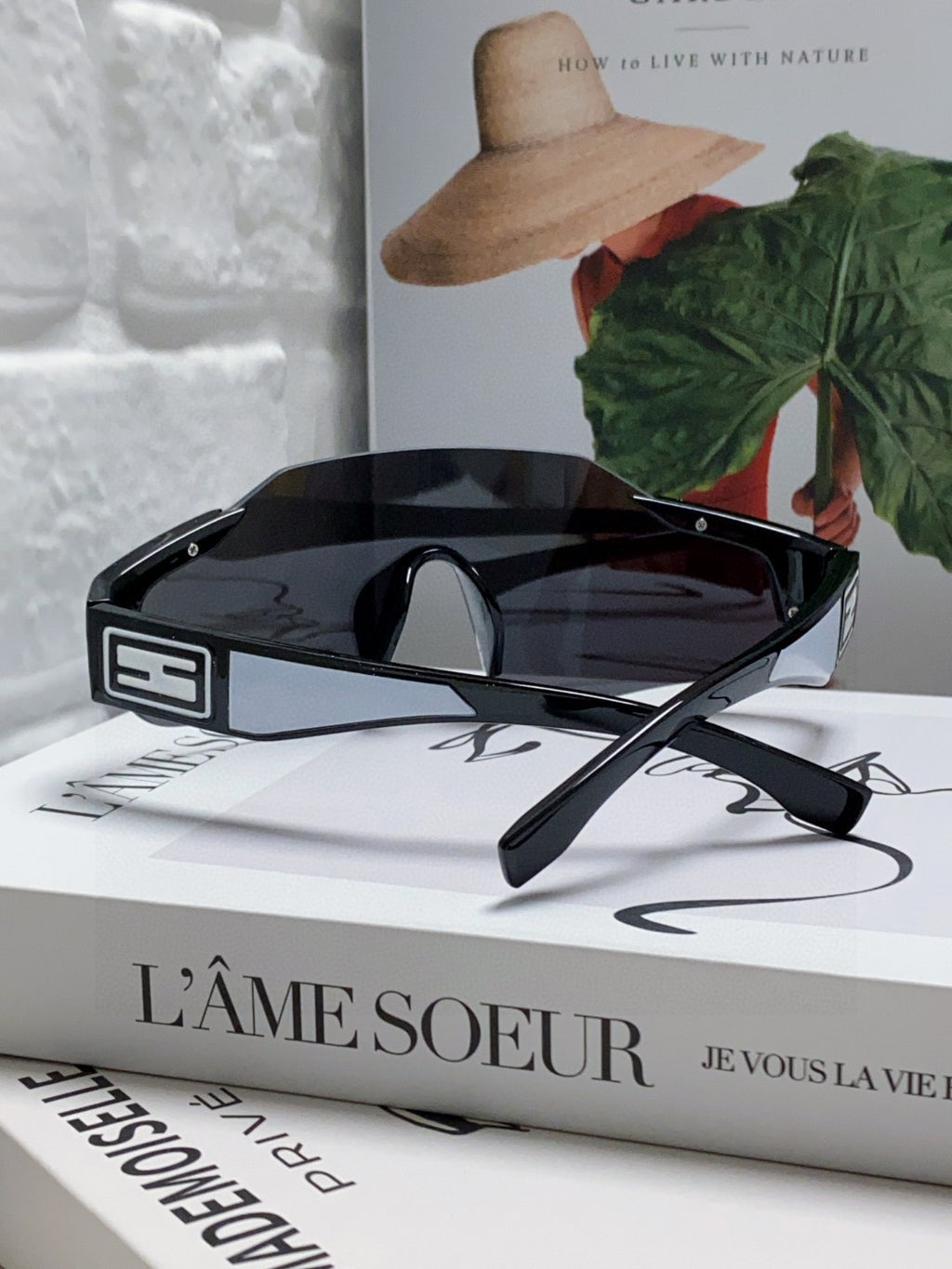 Fendi Oversized Silver Lens Sunglasses for Men & Women - detail image 2