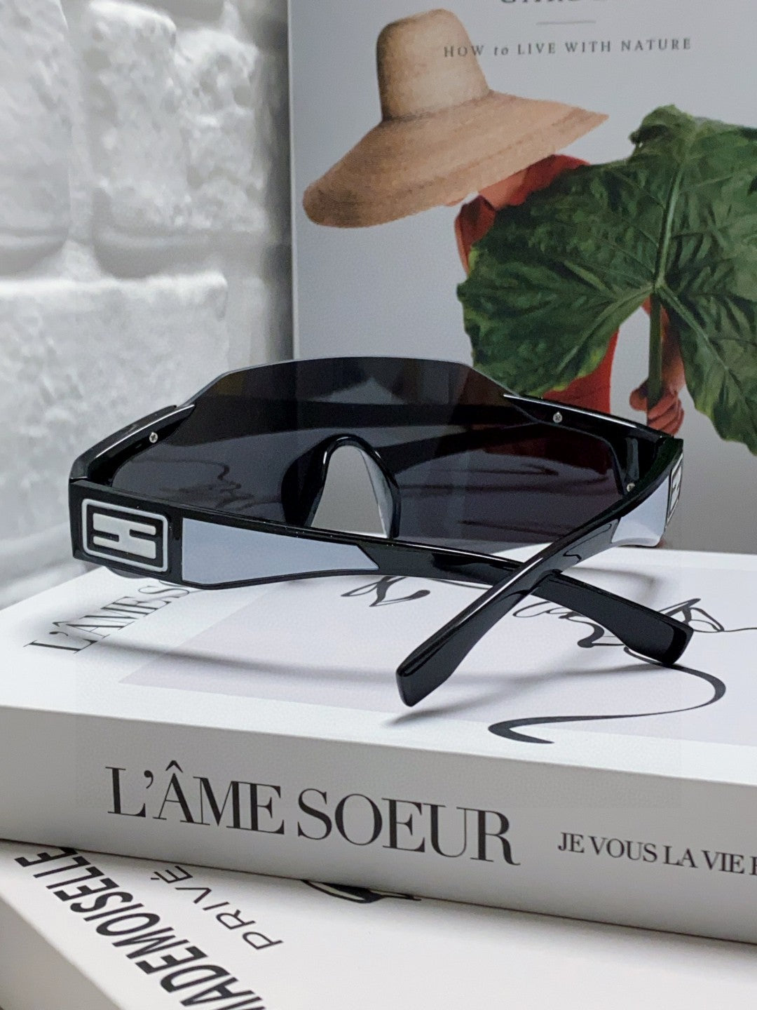Fendi Oversized Silver Lens Sunglasses for Men & Women - detail image 2