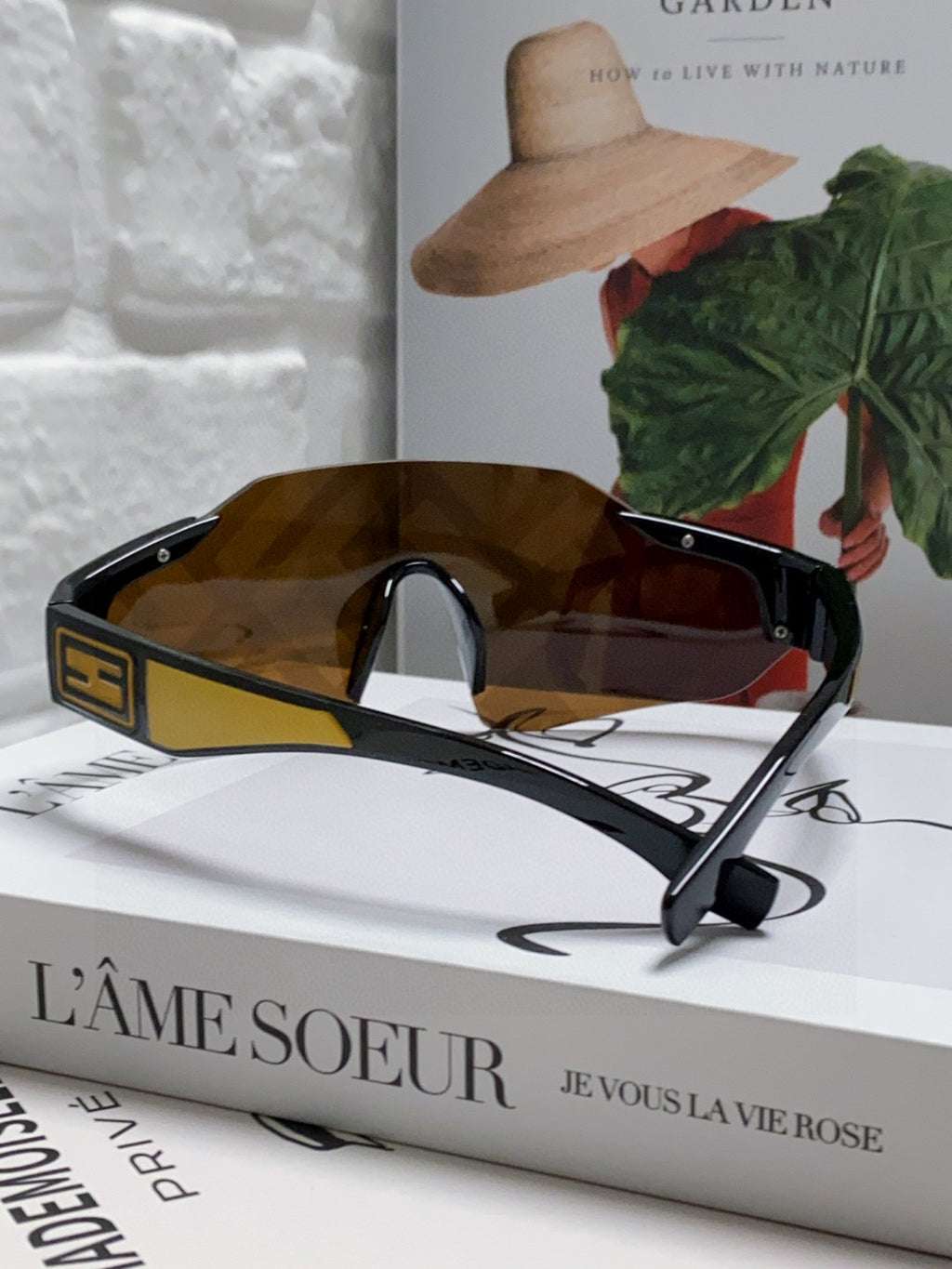 Fendi Oversized Brown Lens Sunglasses for Men & Women