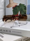 Fendi Polarized Square Brown Lens Sunglasses for Women - 358749