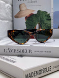 Fendi Metal Cat-Eye Gray Lens Sunglasses for Women - 358752