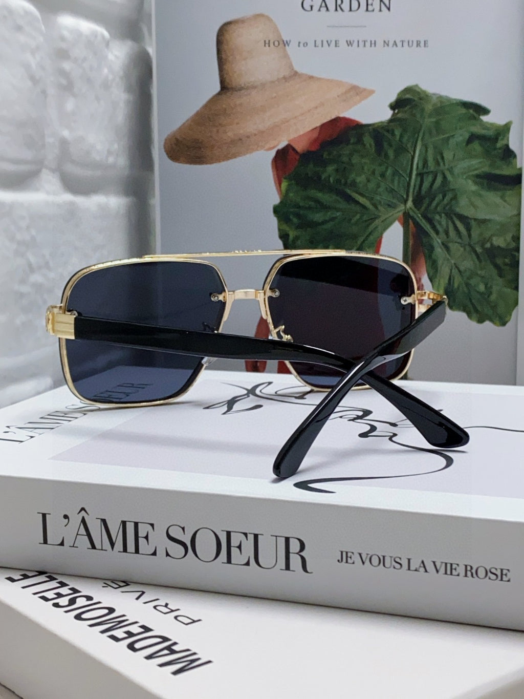 Versace Polarized Fashion Black Lens Sunglasses for Men - 372488 - detail image 2