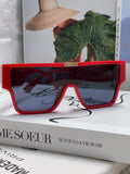 Versace Square Red Lens Sunglasses for Men & Women