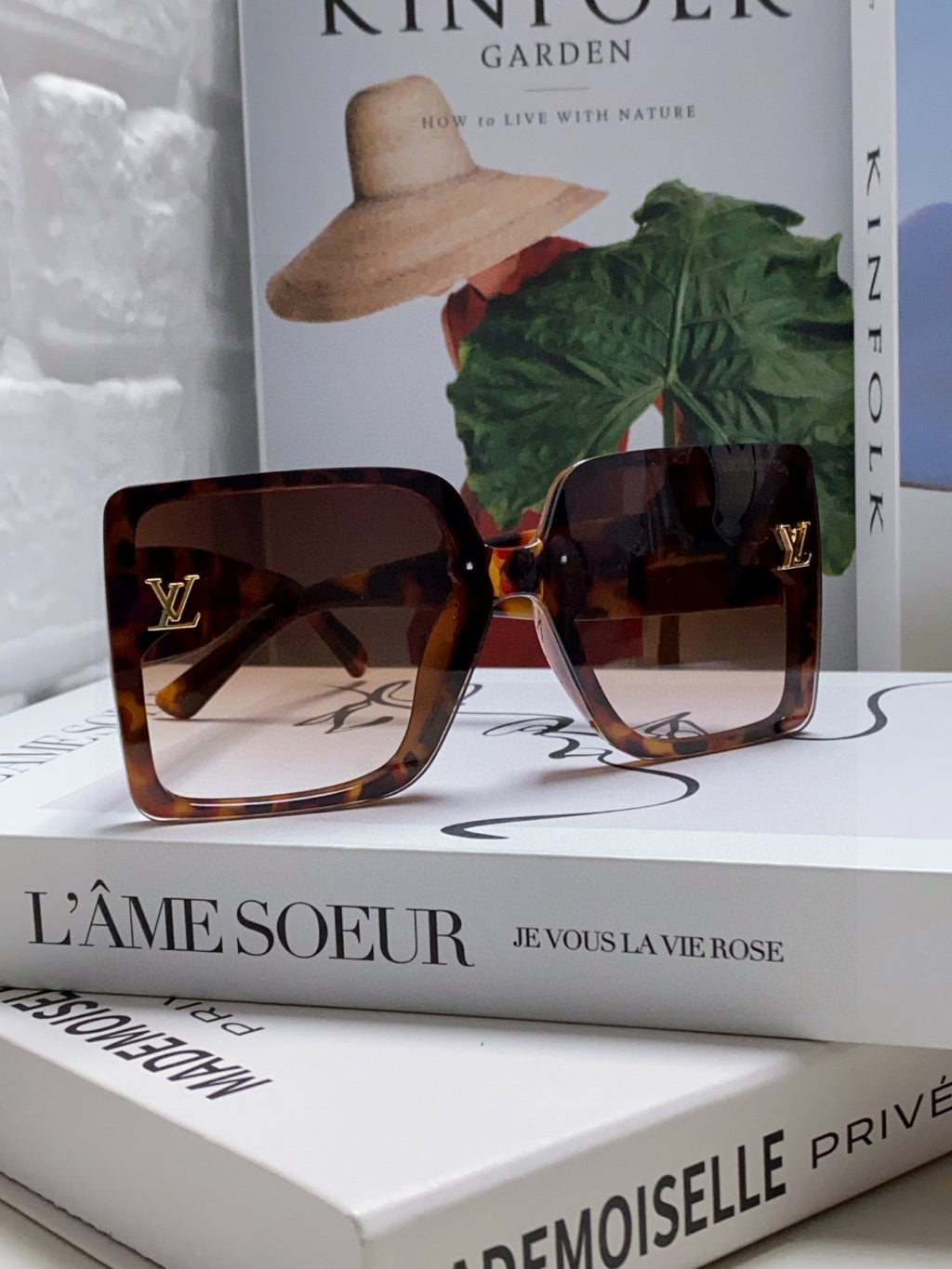 Louis Vuitton Polarized Oversized Red Lens Sunglasses for Women