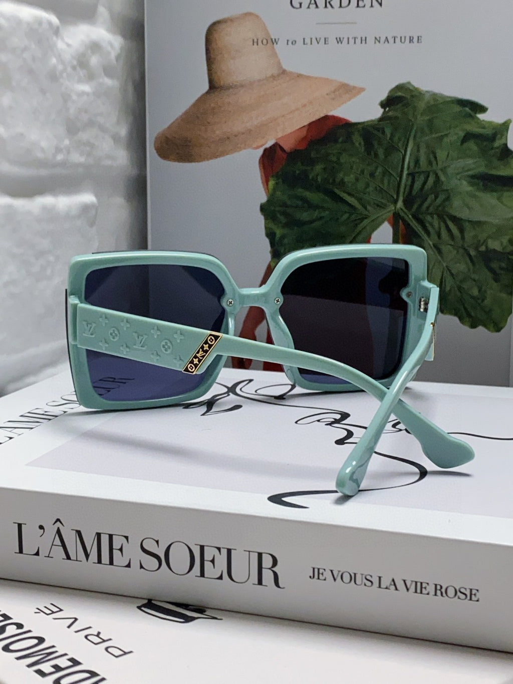 Louis Vuitton Oversized Black Lens Sunglasses for Women - detail image 2