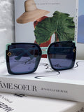Louis Vuitton Oversized Black Lens Sunglasses for Women