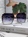 Louis Vuitton Oversized Blue Lens Sunglasses for Women - 414905