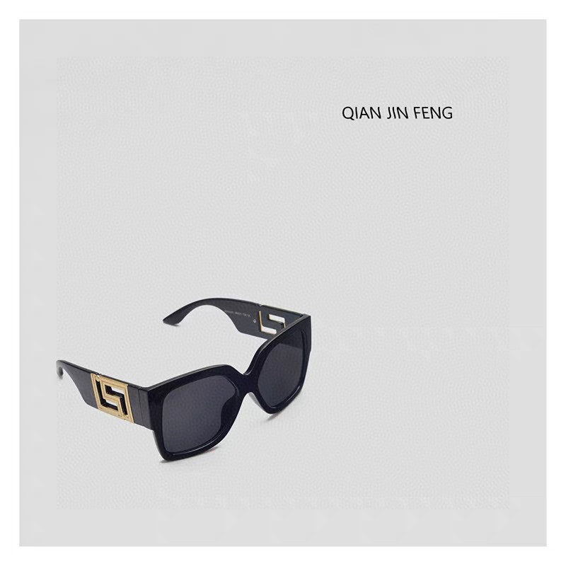 Versace Square Black Lens Sunglasses for Men & Women - 449877