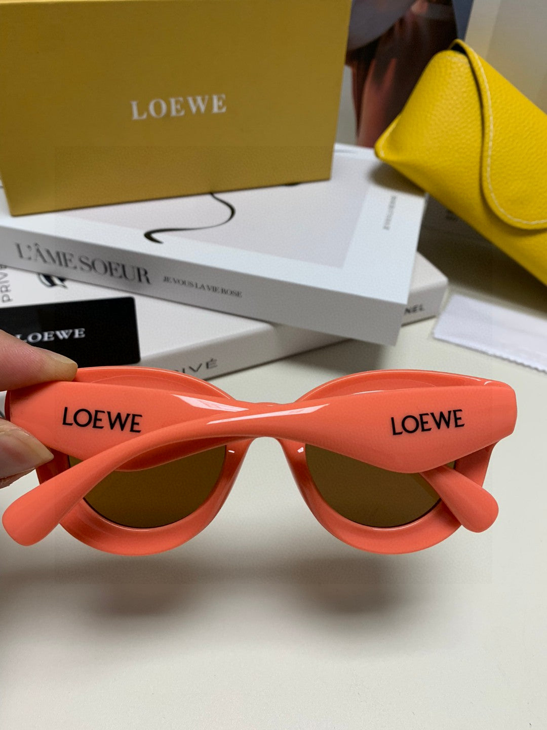 Loewe Round Black Lens Sunglasses for Men & Women - detail image 3