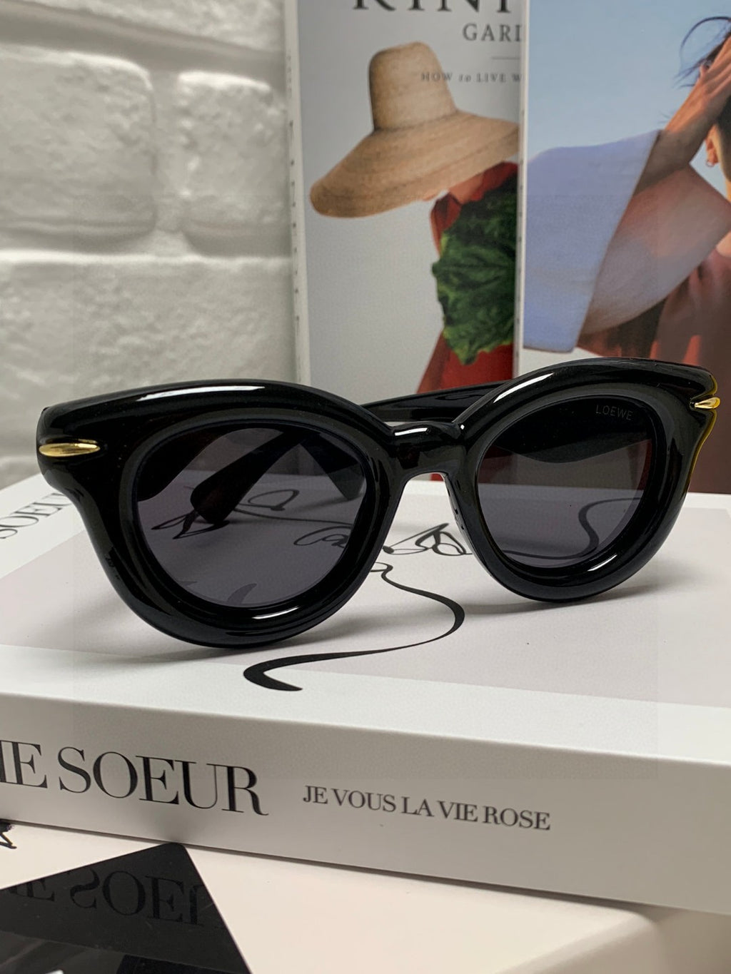 Loewe Round Silver Lens Sunglasses for Men & Women - detail image 3
