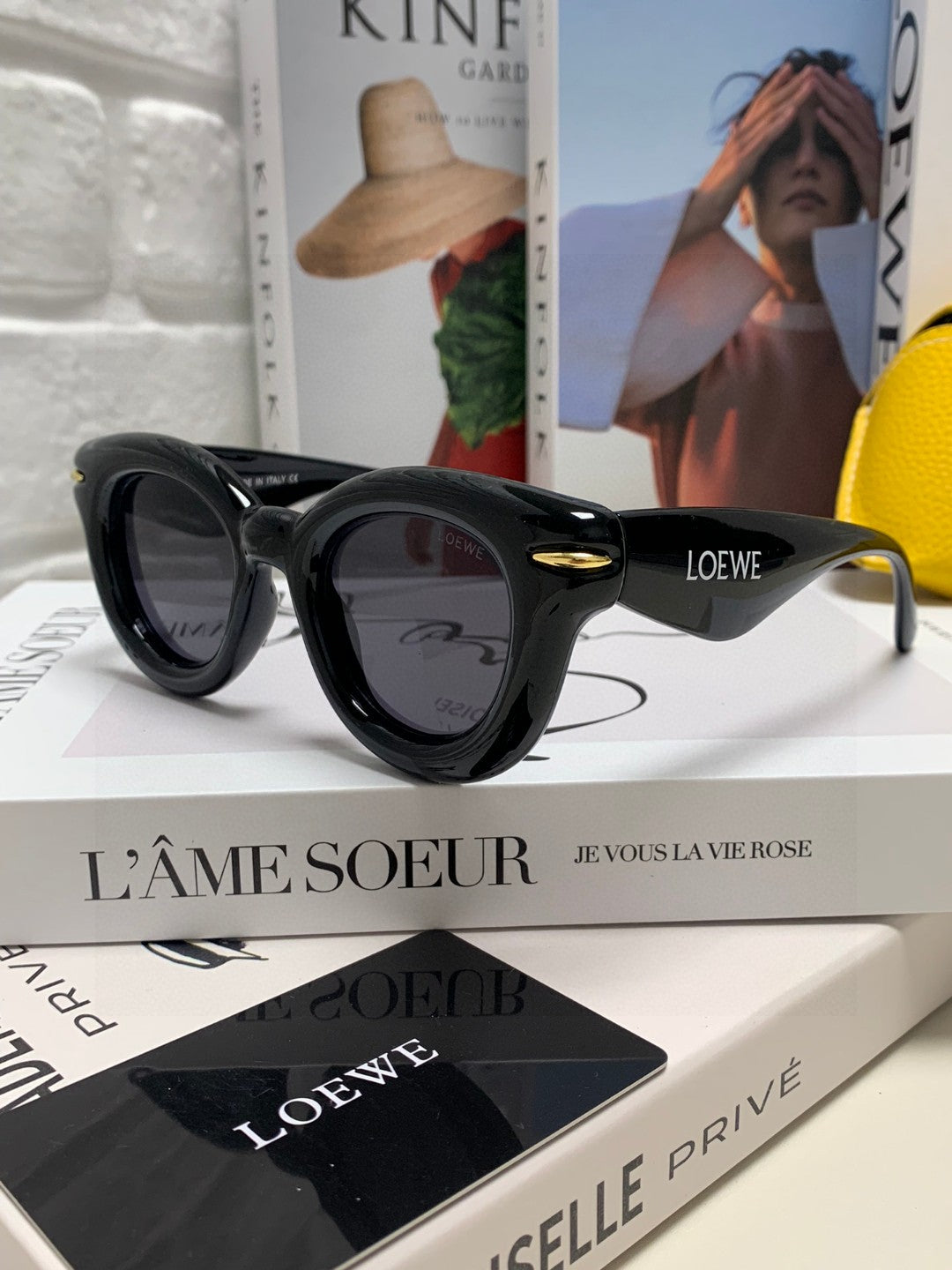 Loewe Round Silver Lens Sunglasses for Men & Women - detail image 2