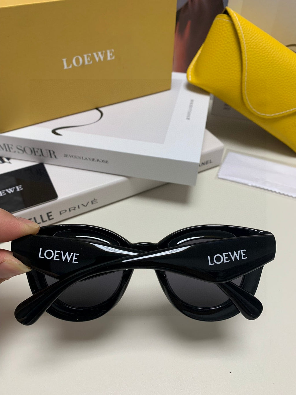 Loewe Round Silver Lens Sunglasses for Men & Women - detail image 6
