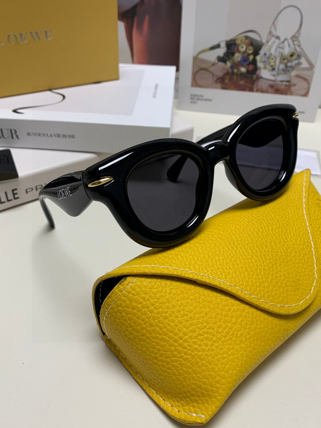 Loewe Round Silver Lens Sunglasses for Men & Women - detail image 8