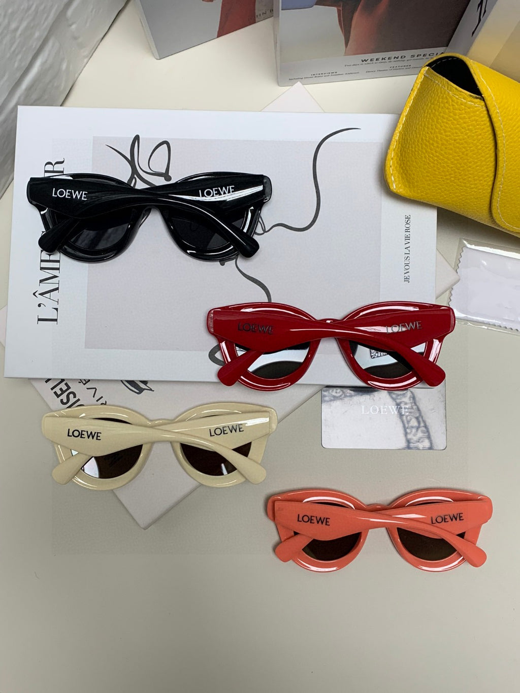 Loewe Round Silver Lens Sunglasses for Men & Women - detail image 9