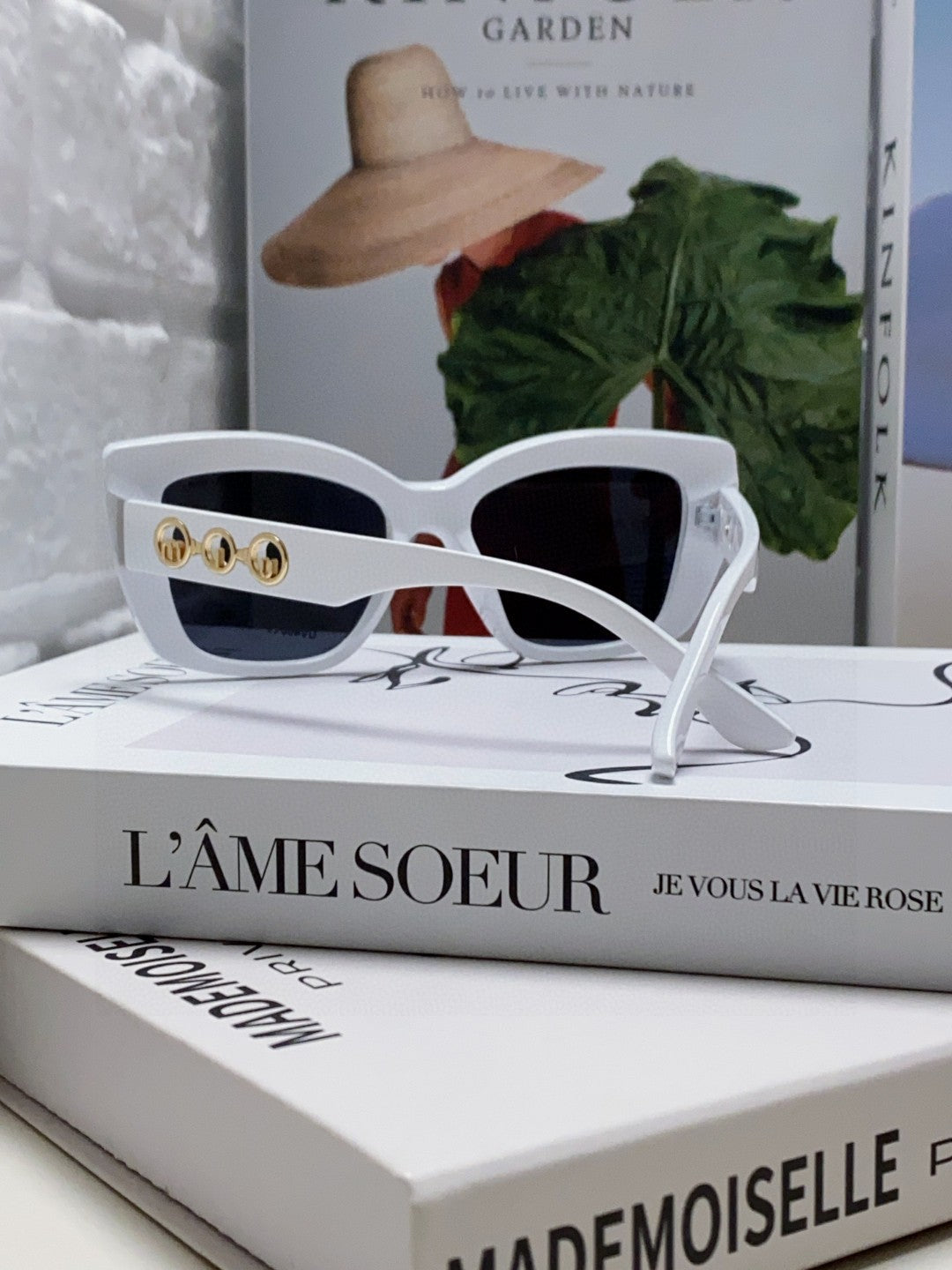 Miu Miu Cat-Eye Blue Lens Sunglasses for Women - 466053 - detail image 2