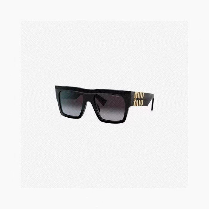 Miu Miu Square Black Lens Sunglasses for Women