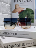 Prada Oversized Silver Lens Sunglasses for Men & Women - 998157