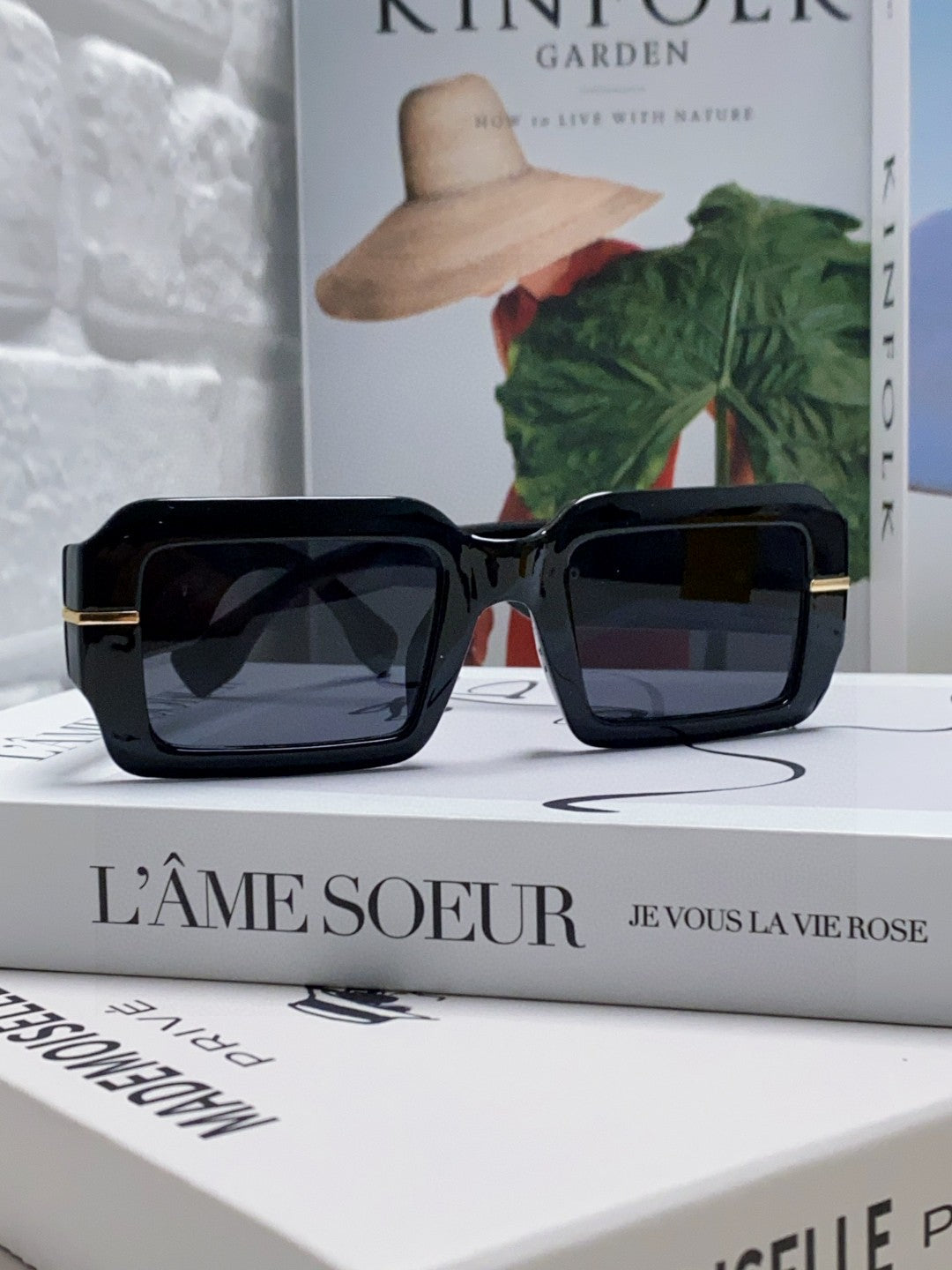 Fendi Square Orange Lens Sunglasses for Men & Women