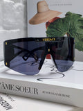 Versace Oversized Black Lens Sunglasses for Men & Women - 432814