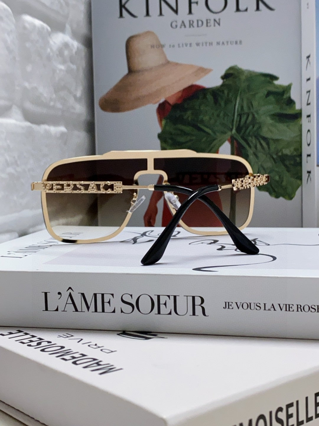 Versace Fashion Red Lens Sunglasses for Men & Women - 372504