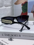 Versace Square Black Lens Sunglasses for Women