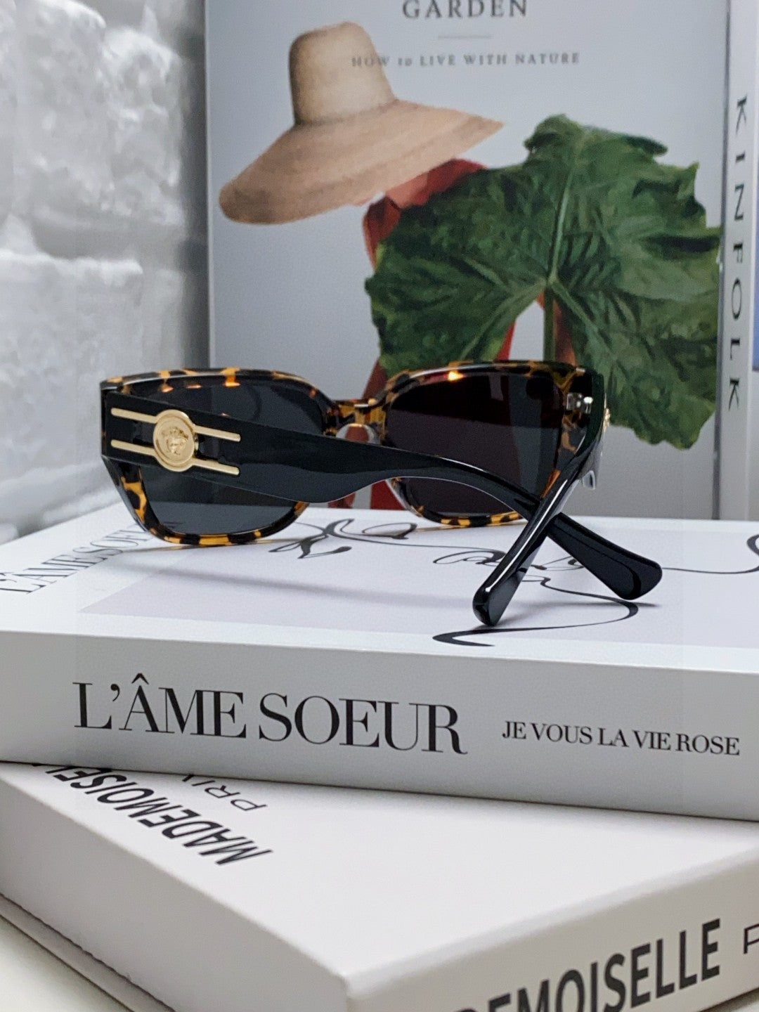 Versace Slim Gray Lens Sunglasses for Men & Women - detail image 2