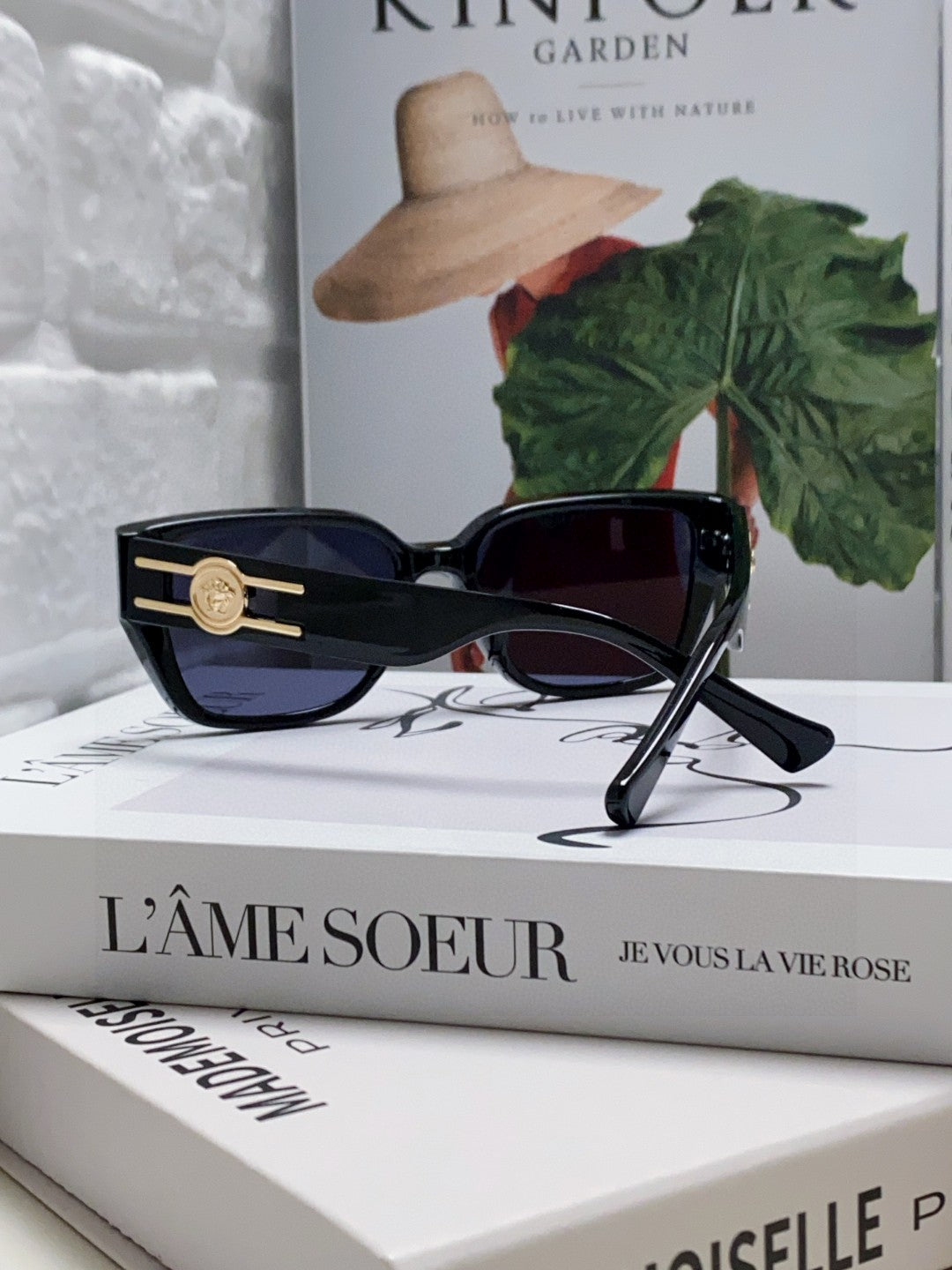 Versace Slim Blue Lens Sunglasses for Men & Women - 935367 - detail image 2