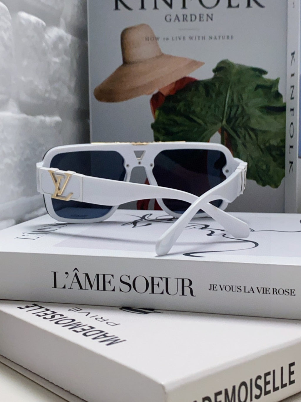 Louis Vuitton Square Blue Lens Sunglasses for Men & Women - 398165 - detail image 2