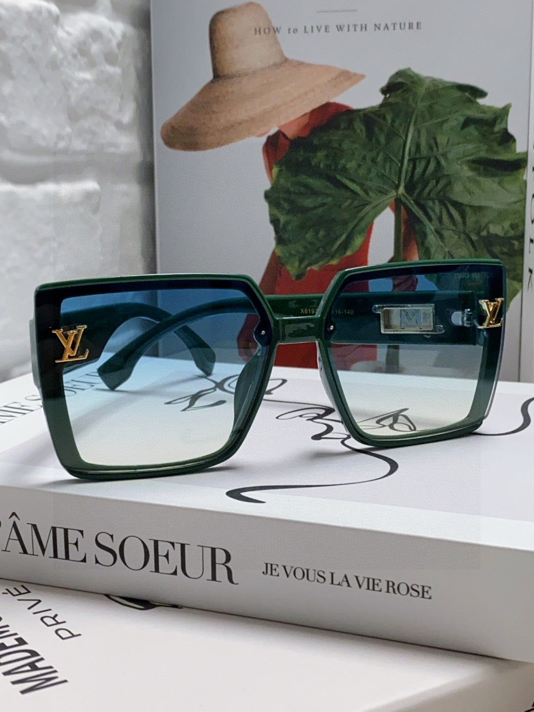 Louis Vuitton Polarized Oversized Black Lens Sunglasses for Men & Women