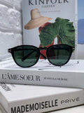 Tom Ford Polarized Round Green Lens Sunglasses for Men & Women