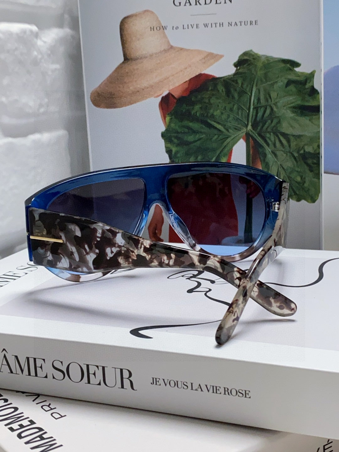 Tom Ford Aviator Blue Lens Sunglasses for Men & Women - 372572 - detail image 2