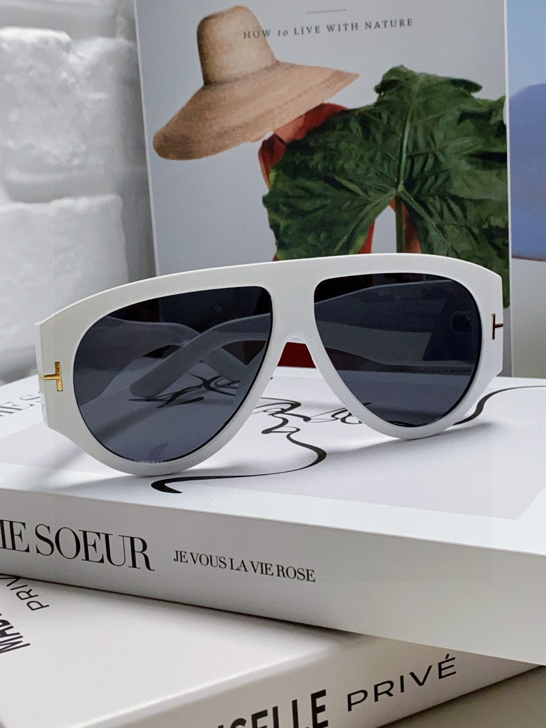 Tom Ford Aviator Black Lens Sunglasses for Men & Women - 935476