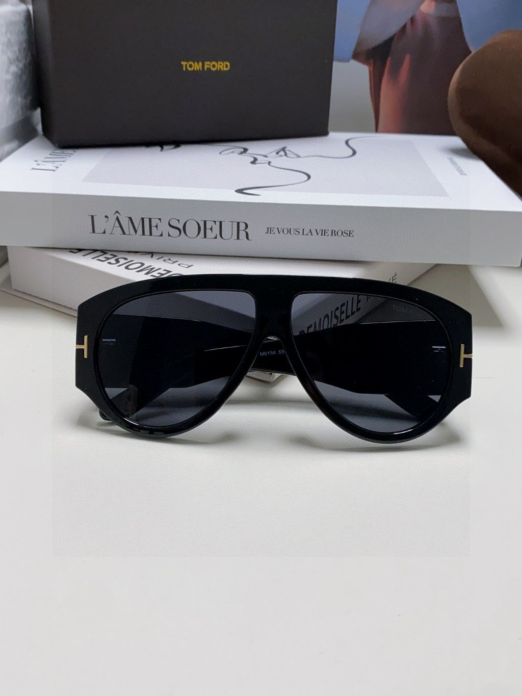 Tom Ford Aviator Black Lens Sunglasses for Men & Women - 372574 - detail image 6