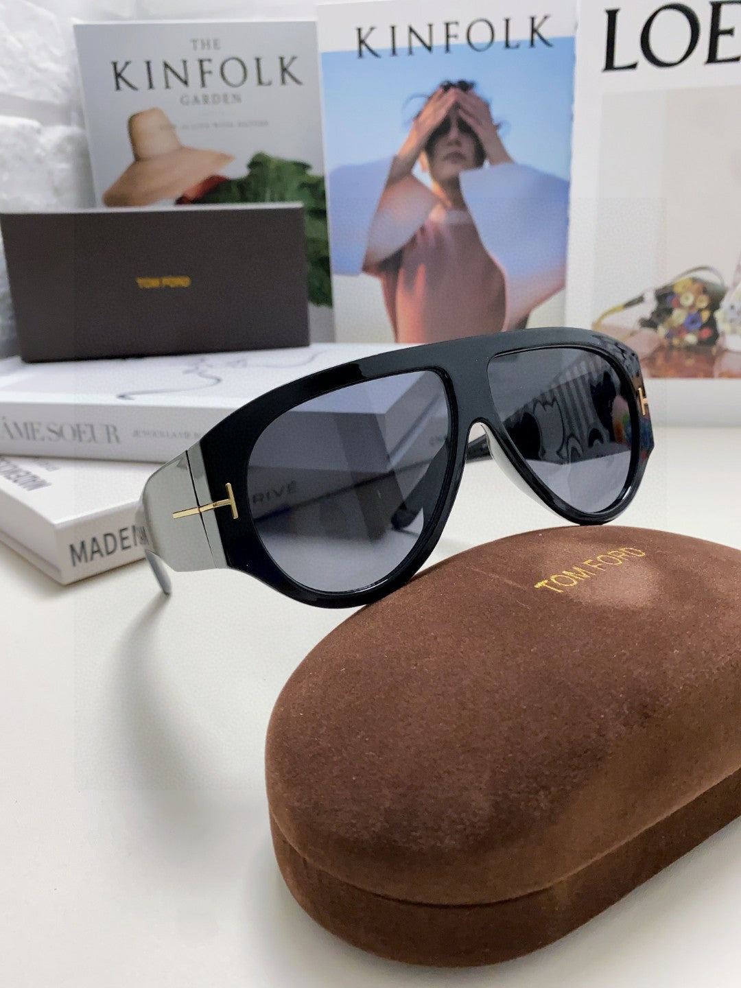 Tom Ford Aviator Black Lens Sunglasses for Men & Women - 372574 - detail image 7