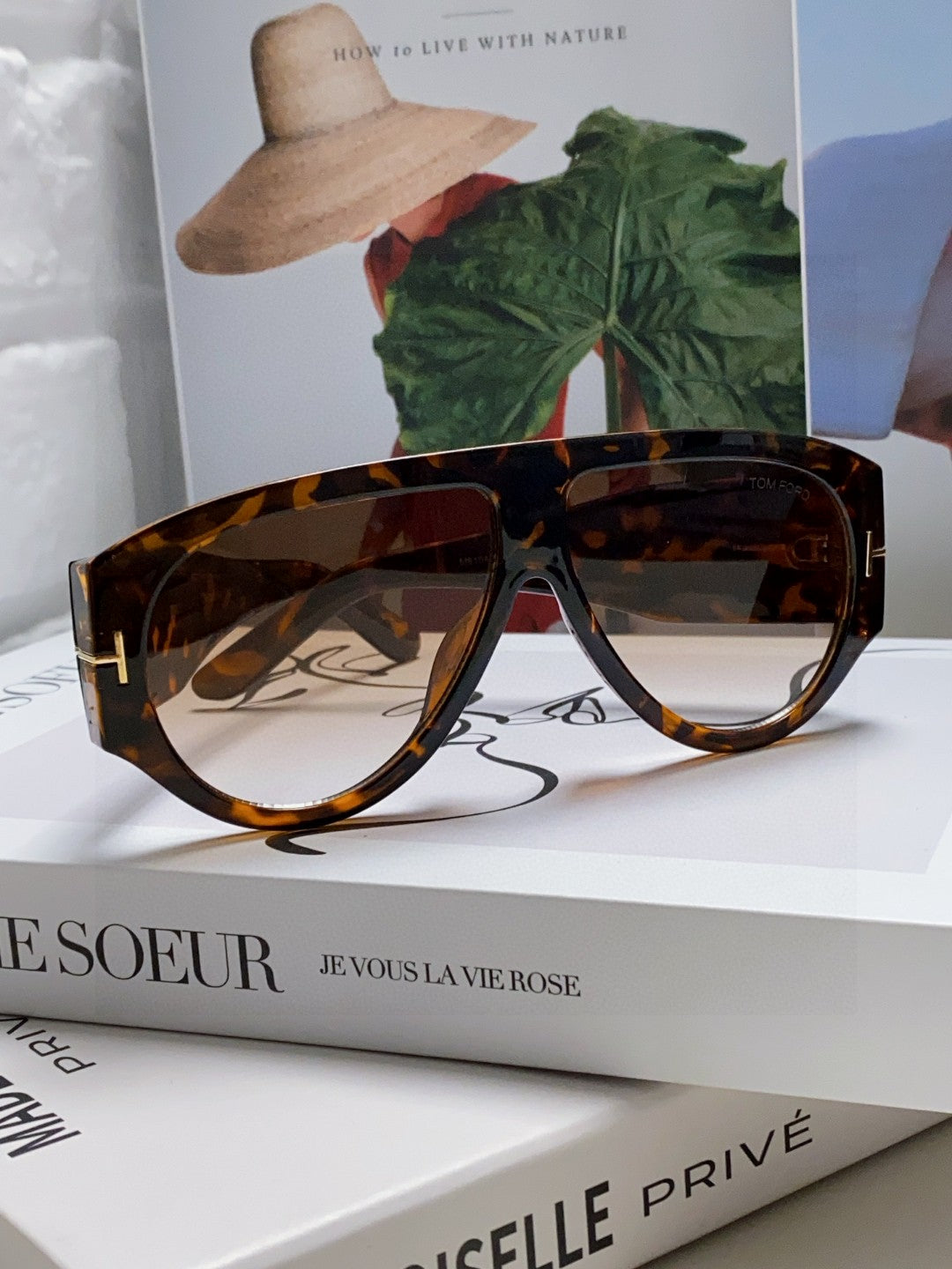 Tom Ford Aviator Brown Lens Sunglasses for Men & Women - 372575