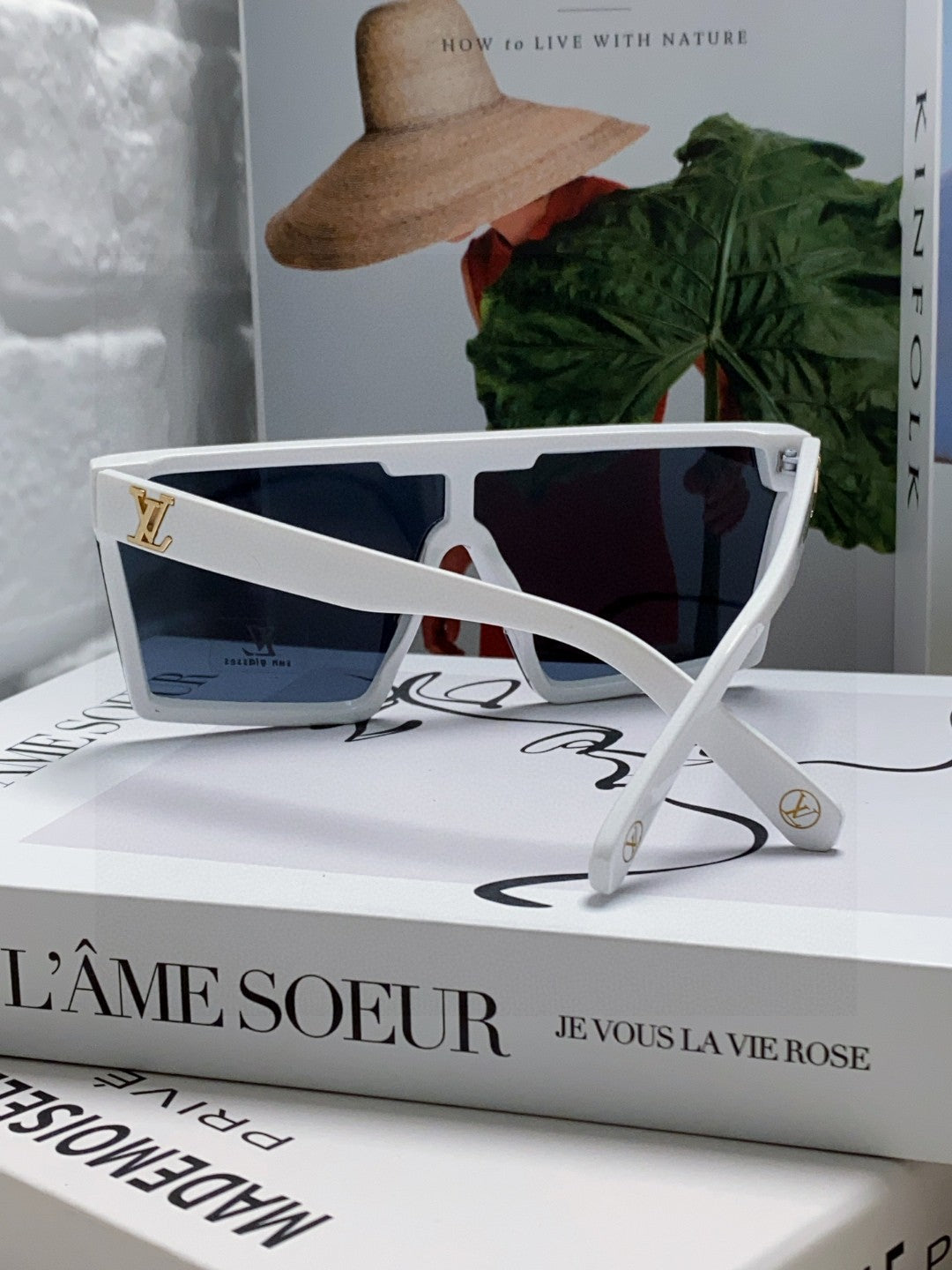 Louis Vuitton Fashion Blue Lens Sunglasses for Men - 371267 - detail image 2