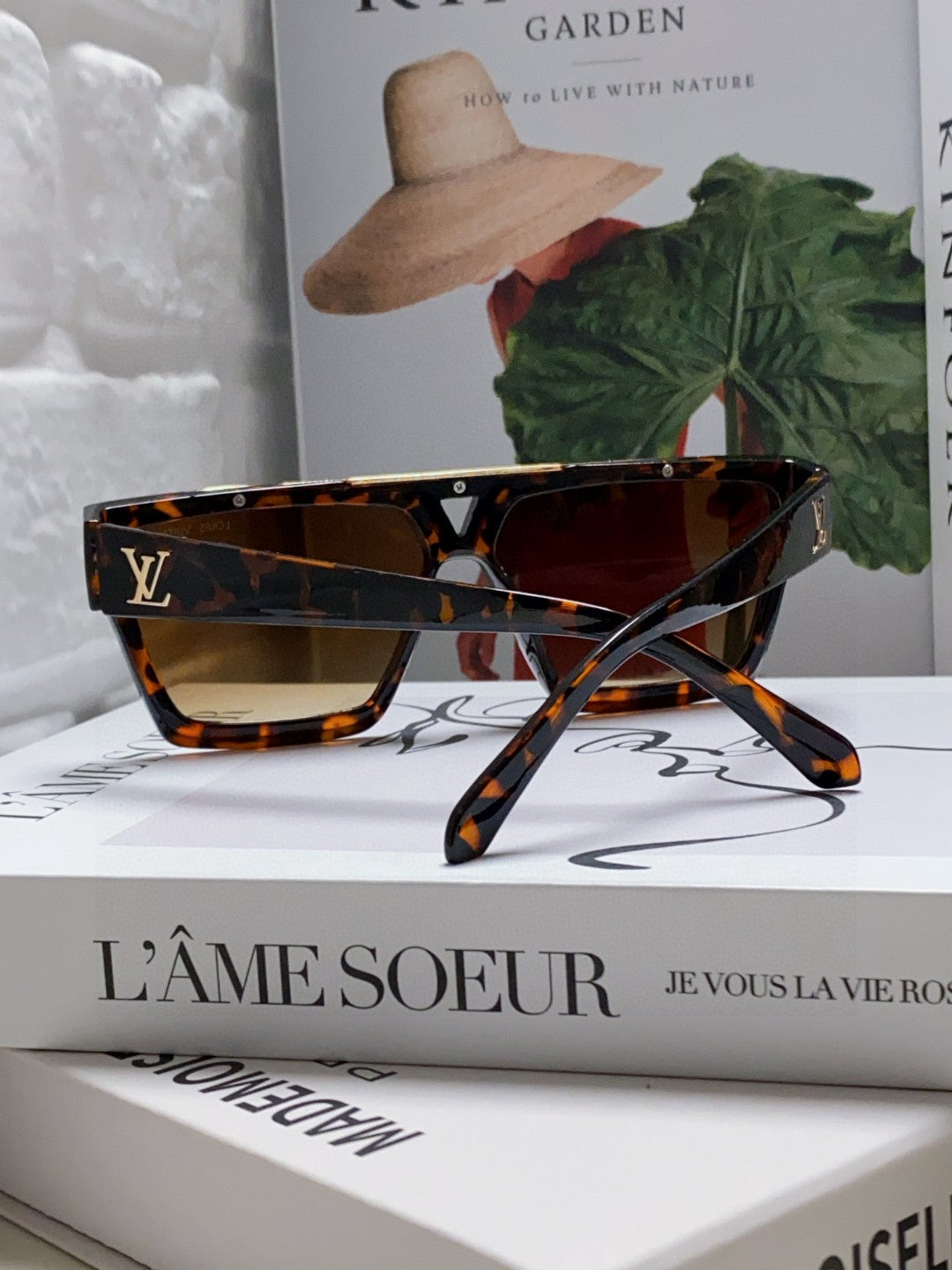 Louis Vuitton Fashion Brown Lens Sunglasses for Men - detail image 2