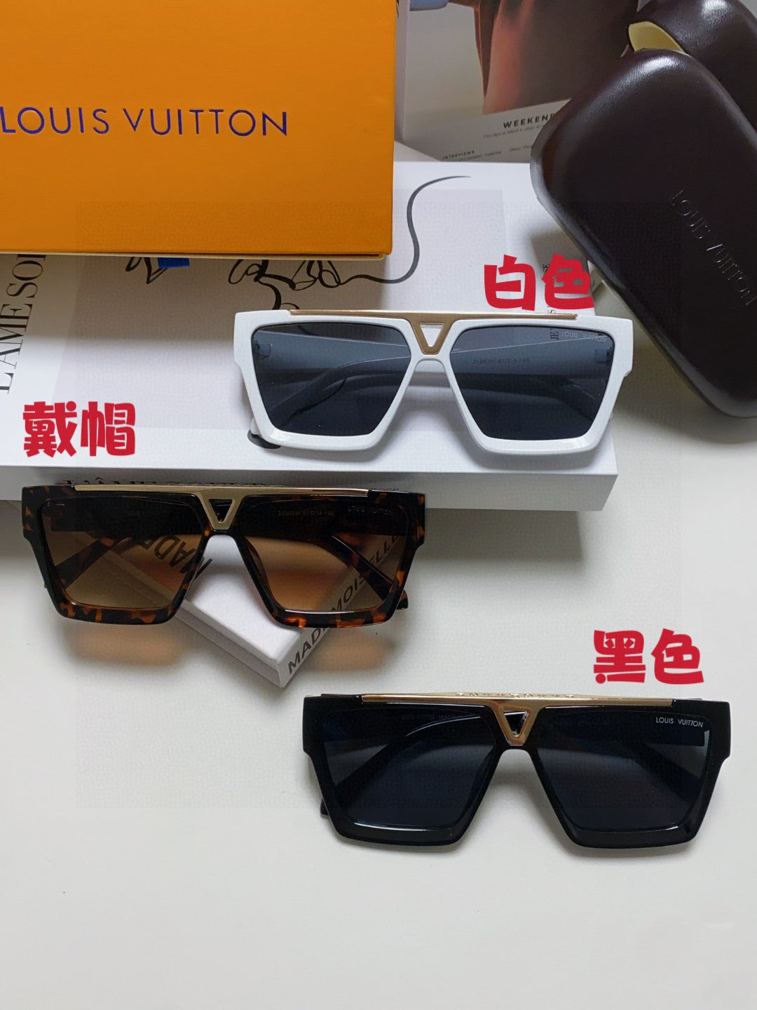 Louis Vuitton Fashion Silver Lens Sunglasses for Men - 371270 - detail image 11
