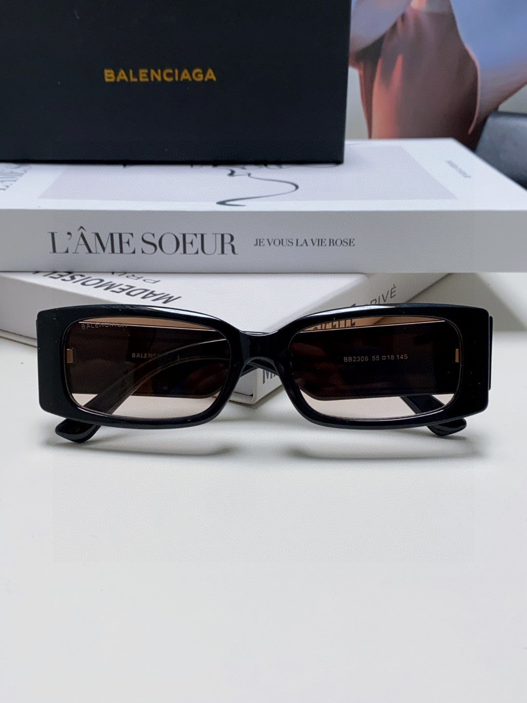 Balenciaga Fashion Silver Lens Sunglasses for Men & Women - 382912 - detail image 6