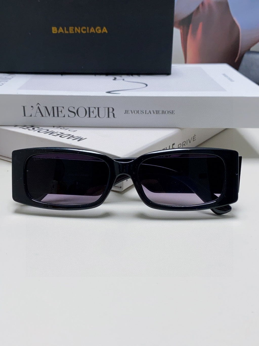 Balenciaga Fashion Silver Lens Sunglasses for Men & Women - 382916 - detail image 6