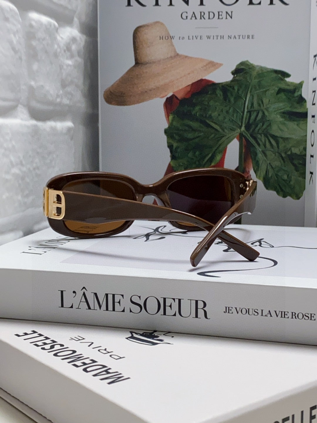 Balenciaga BB0310SK Slim Brown Lens Sunglasses for Men & Women - detail image 2