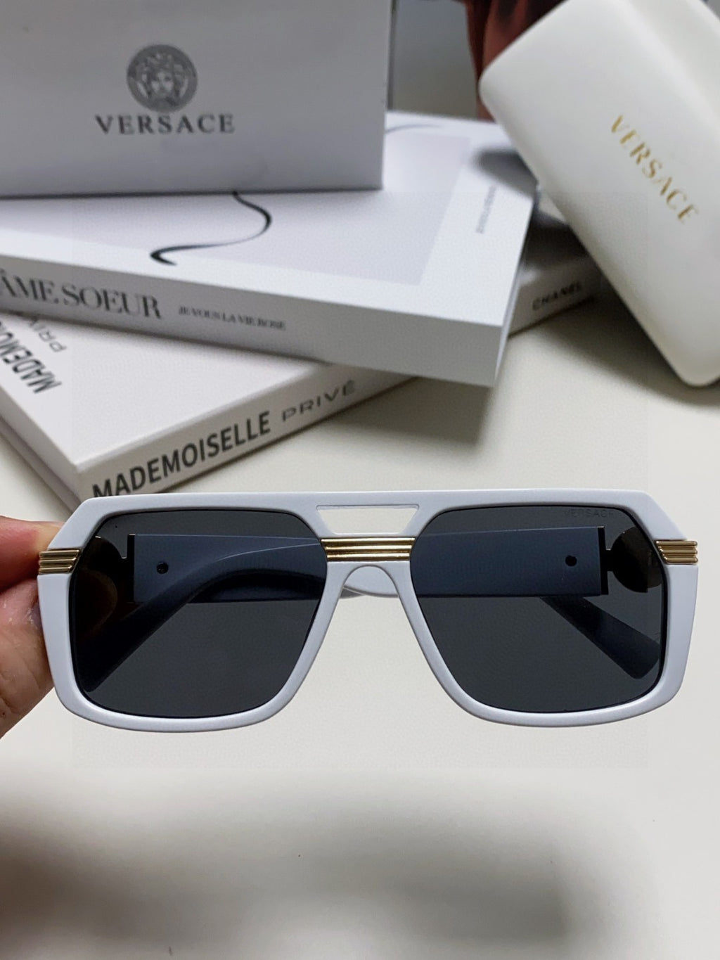 Versace Fashion Brown Lens Sunglasses for Men & Women - 399296 - detail image 2