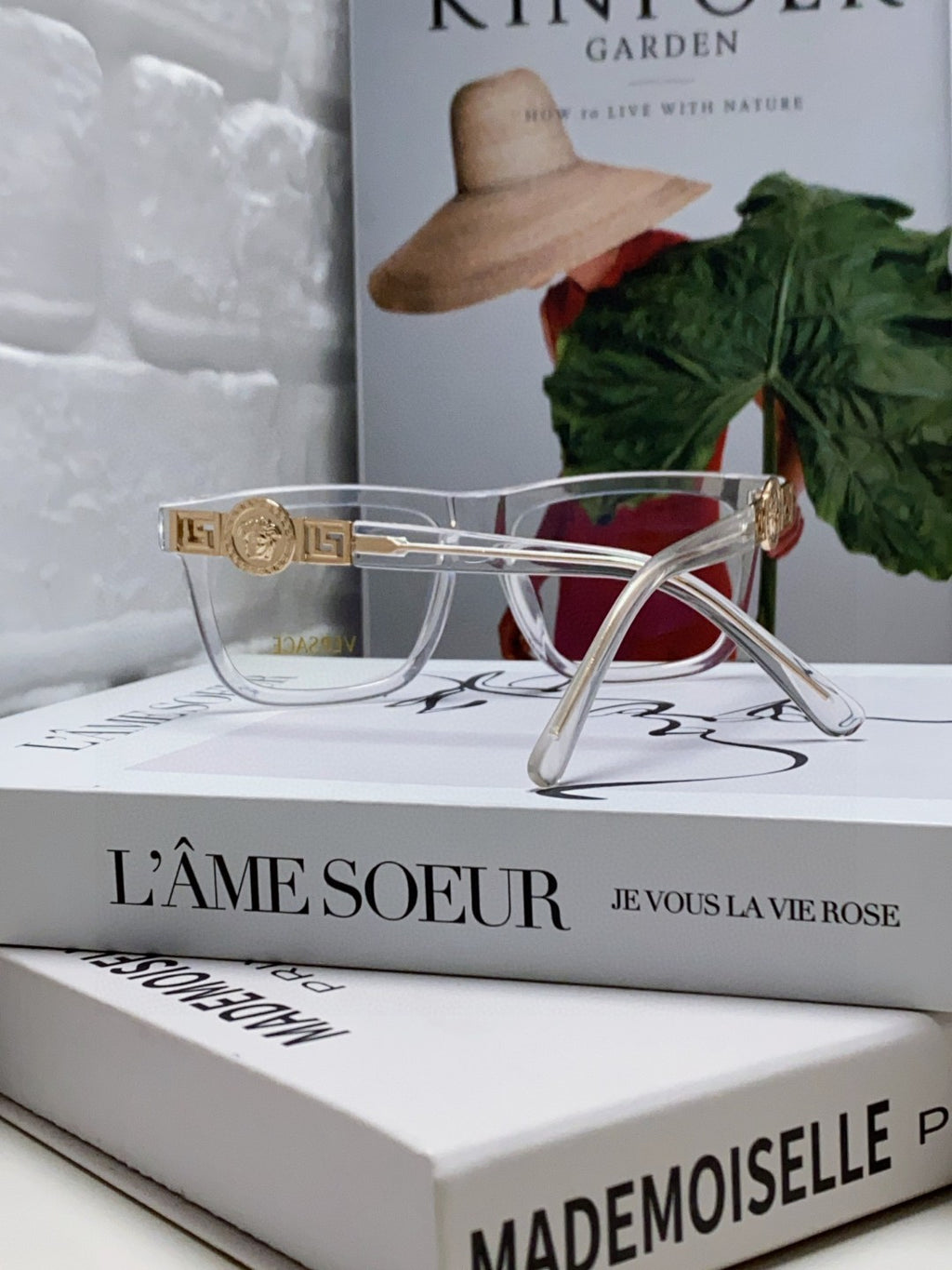Versace Acetate Fashion Gray Lens Sunglasses for Men & Women - 399307 - detail image 2