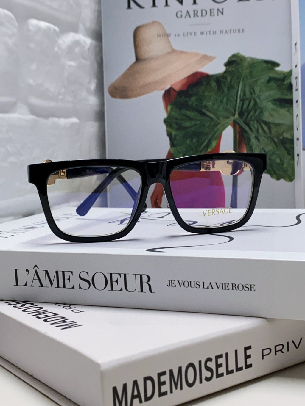 Versace Acetate Fashion Gray Lens Sunglasses for Men & Women
