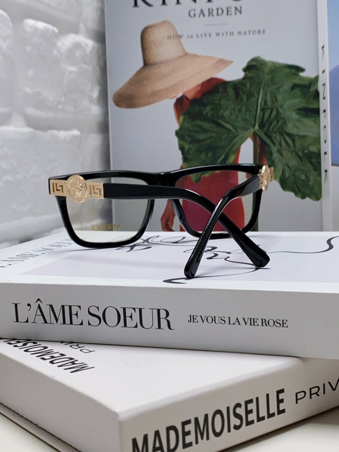 Versace Acetate Fashion Gray Lens Sunglasses for Men & Women - detail image 2
