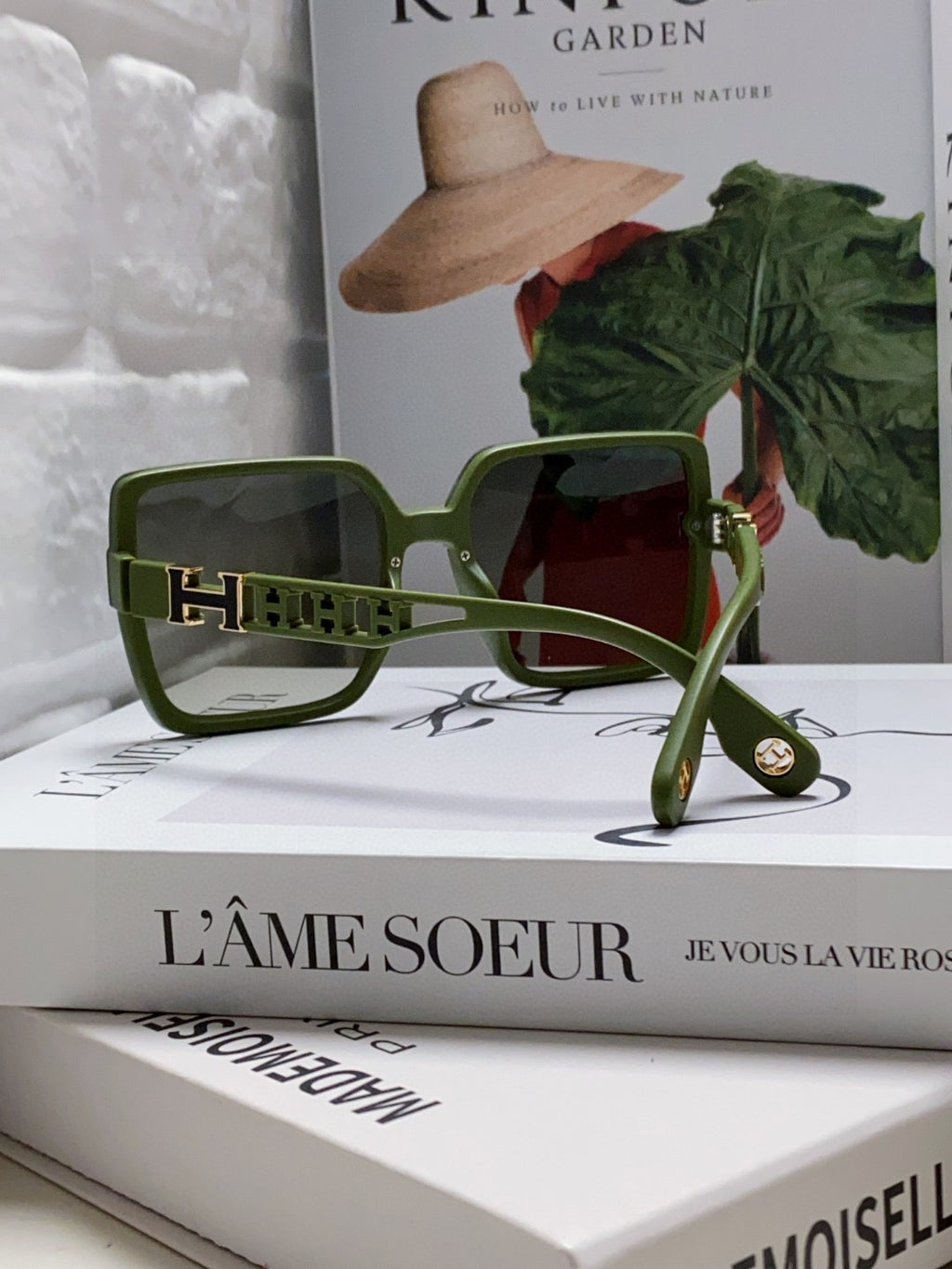 Hermès Fashion Gray Lens Sunglasses for Women - 399437 - detail image 2